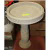 Image 1 : CONCRETE BIRDBATH 16" X 23"