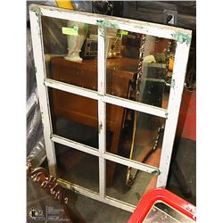 WINDOW FRAME WITH 6 MIRROR PLANES PLUS 2 PIECE