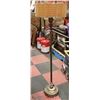 Image 1 : ANTIQUE FLOOR STANDING LAMP WITH METAL AND NATURAL