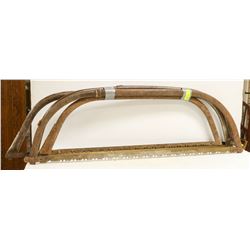 BUNDLE OF ANTIQUE CROSS CUT SAWS