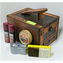 PROFESSIONAL WOOD SHOE SHINER'S