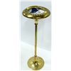 Image 1 : BRASS ASHTRAY STAND WITH PORCELAIN DISH