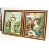 Image 1 : PAIR OF ANTIQUE RELIGIOUS PICTURES EA 22" X 18"