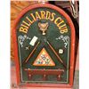Image 1 : BILLIARDS CLUB WALL HANGING PLAQUE