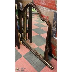 WALNUT DEPRESSION VANITY MIRROR