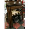 Image 1 : MAHOGANY FIRE PLACE MANTLE SURROUND APPROX