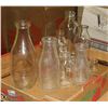 Image 1 : ASSORTED VINTAGE MILK AND CREAM BOTTLES