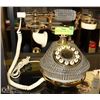 Image 1 : VINTAGE DESK GLASS TELEPHONE