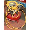 Image 1 : PORTER CABLE 2HP COMPRESSOR WITH ATTACHEMENTS