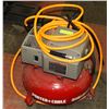 Image 2 : PORTER CABLE 2HP COMPRESSOR WITH ATTACHEMENTS
