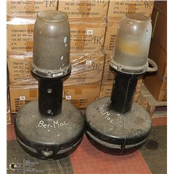 LOT OF 2 WALLIDE LIGHTS AS IS
