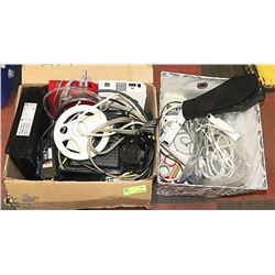 2 BOXES OF ASSORTED NINTENDO WII SYSTEMS,