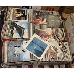 PALLET OF ASSORTED ALBUMS ROCK, COUNTRY & MORE