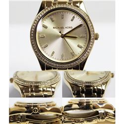 NEW MICHAEL KORS 40MM GOLD-TONE MSRP $299 WATCH