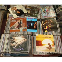 PALLET OF ASSORTED ALBUMS ROCK, COUNTRY & MORE