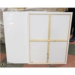 LOT OF 2 ARTISTIC PAINTING CANVASES 30" X 40"