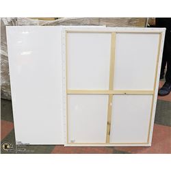 LOT OF 2 ARTISTIC PAINTING CANVASES 30" X 40"