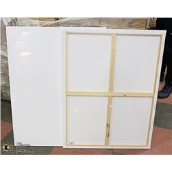 LOT OF 2 ARTISTIC PAINTING CANVASES 30" X 40"
