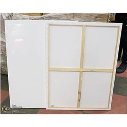 LOT OF 2 ARTISTIC PAINTING CANVASES 30" X 40"