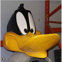 LARGE DAFFY DUCK FIGURE HEAD