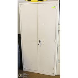 6' METAL LOCKER - BEIGE
