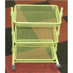 YELLOW ROLLING CRAFT CAT