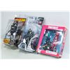 Image 1 : LOT OF THREE VIDEO GAME ACTION FIGURES INC