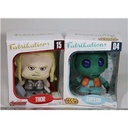 FABRIKATIONS FUNKO PLUSH LOT GREEDO AND