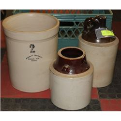 CROCK PLUS 2 JUGS