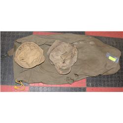 DUFFLE BAG WITH CANVAS WATER PAIL