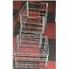 Image 1 : 3 HEAVY STEEL SILVERWOODS DAIRY MILK CRATES