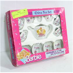 BARBIE DISHES - CHINA TEA SET 1989