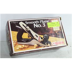 VINTAGE STANLEY SMOOTH PLANE NO 3 -MADE IN ENGLAND