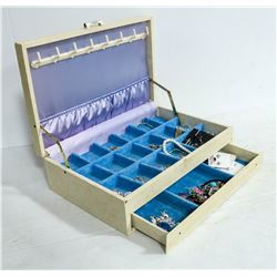 JEWELLERY BOX WITH CONTENTS