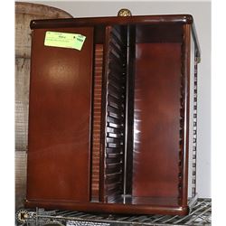 DECORATIVE CD HOLDER.