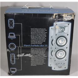 NEW IN BOX KLIPSCH SPEAKERS