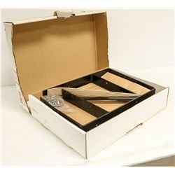 BOX OF GATE BRACKETS