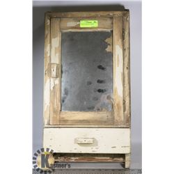 WOODEN MEDICINE CABINET