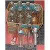 Image 1 : 11 ASSORTED SQUARE MILK BOTTLES