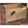 Image 1 : WOODEN POP CRATE "GRAY BEVERAGE"