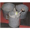 Image 1 : LOT OF 3 PAILS