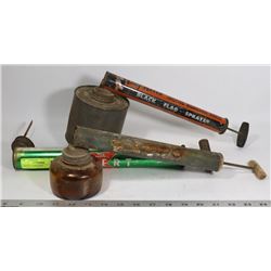 LOT OF 3 INSECT SPRAYERS