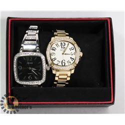 HIS AND HERS IEKE WATCHES IN BOX