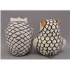 Image 3 : NATIVE AMERICAN ACOMA POTTERY OWLS
