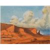 Image 2 : NATIVE AMERICAN NAVAJO WATERCOLOR PAINTING BY TED DRAPER