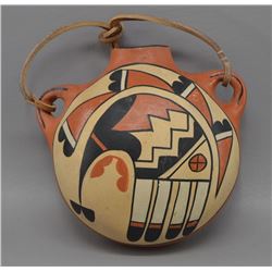 NATIVE AMERICAN JEMEZ POTTERY CANTEEN