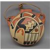 Image 1 : NATIVE AMERICAN JEMEZ POTTERY CANTEEN