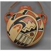Image 2 : NATIVE AMERICAN JEMEZ POTTERY CANTEEN