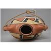 Image 6 : NATIVE AMERICAN JEMEZ POTTERY CANTEEN