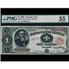 Image 1 : 1890 $1 Treasury Note PMG 55